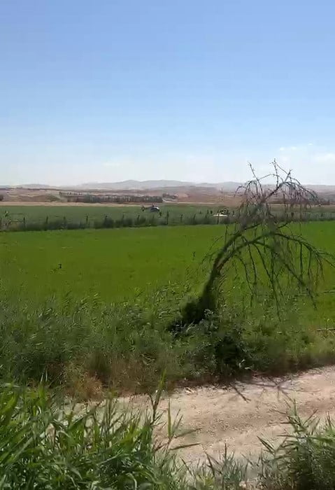 ANKARA TEMELLİ'DE BİR EĞİTİM HELİKOPTERİ DÜŞTÜ, 2 KİŞİ YARALANDI