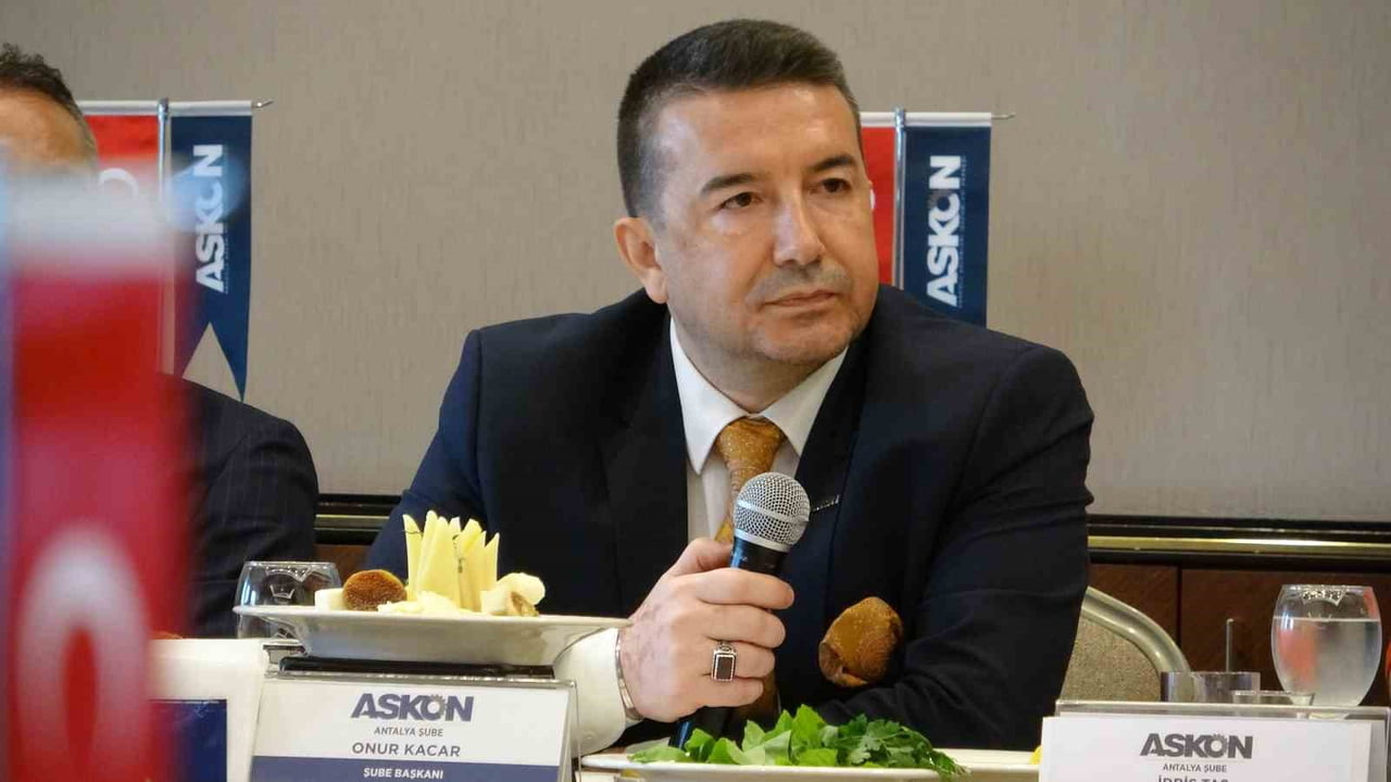 ANSON ANTALYA ŞUBE BAŞKANI ONUR KACAR
