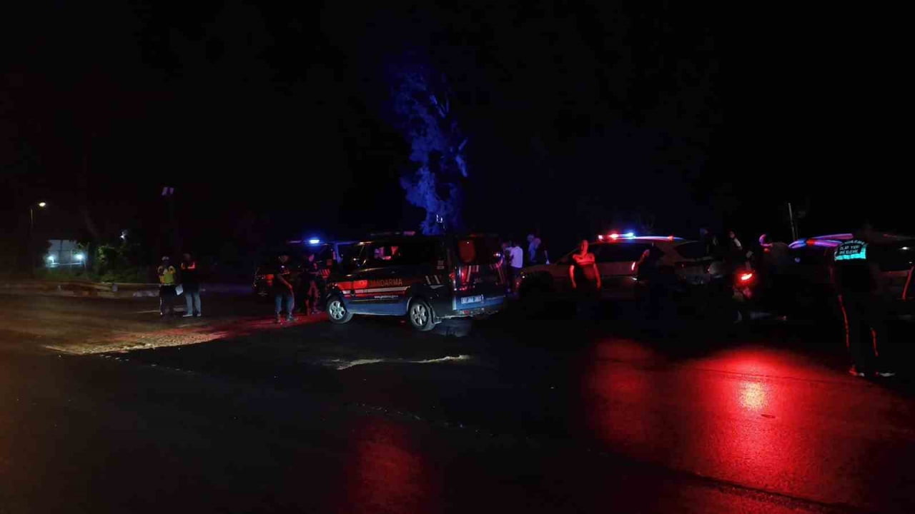 ANTALYA'NIN ALANYA İLÇESİNDE D-400 KARAYOLU'NDA OTOMOBİLİN ÇARPTIĞI YAYA HAYATINI KAYBETTİ.