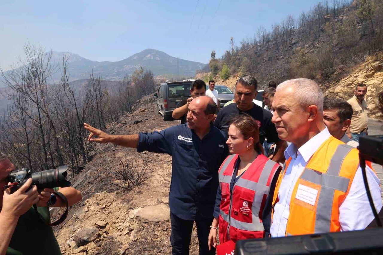 ANTALYA BÜYÜKŞEHİR BELEDİYESİ BAŞKAN VEKİLİ BÜŞRA ÖZDEMİR ÇALIŞMALARI YERİNDE TAKİP...