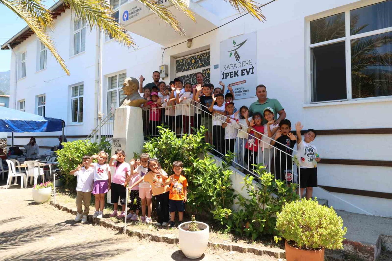 ANTALYA BÜYÜKŞEHİR BELEDİYESİ TARAFINDAN ALANYA SAPADERE’DE RESTORE EDİLEREK İPEK EVİNE...