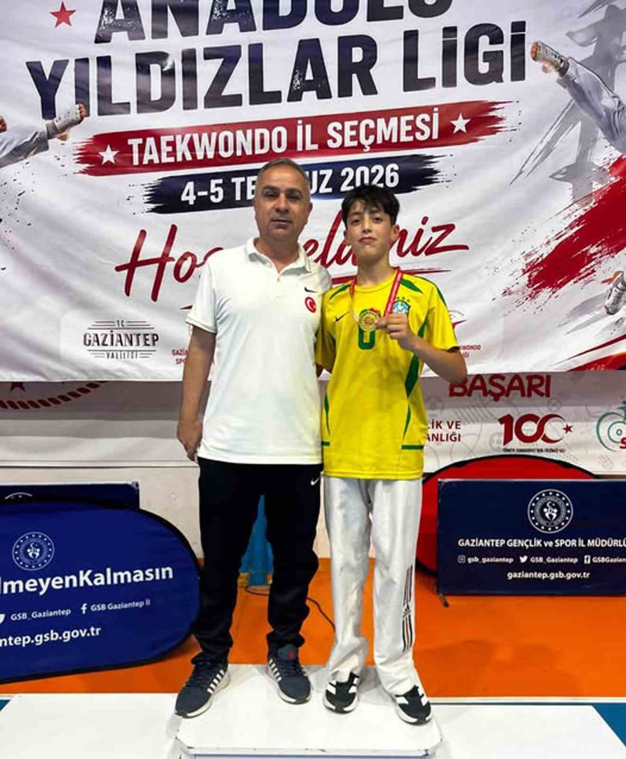 ARABANLI TAEKWONDOCU BÖLGE ŞAMPİYONU AHMET ÖZTÜRK GAZİANTEP'İ TEMSİL EDECEK