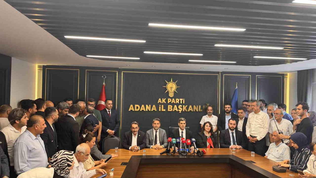 ATAMA KARARININ ARDINDAN BASIN TOPLANTISI DÜZENLEYEN YENİ İL BAŞKANI AV. MUSTAFA ÖZKAN, BİRLİK VE...