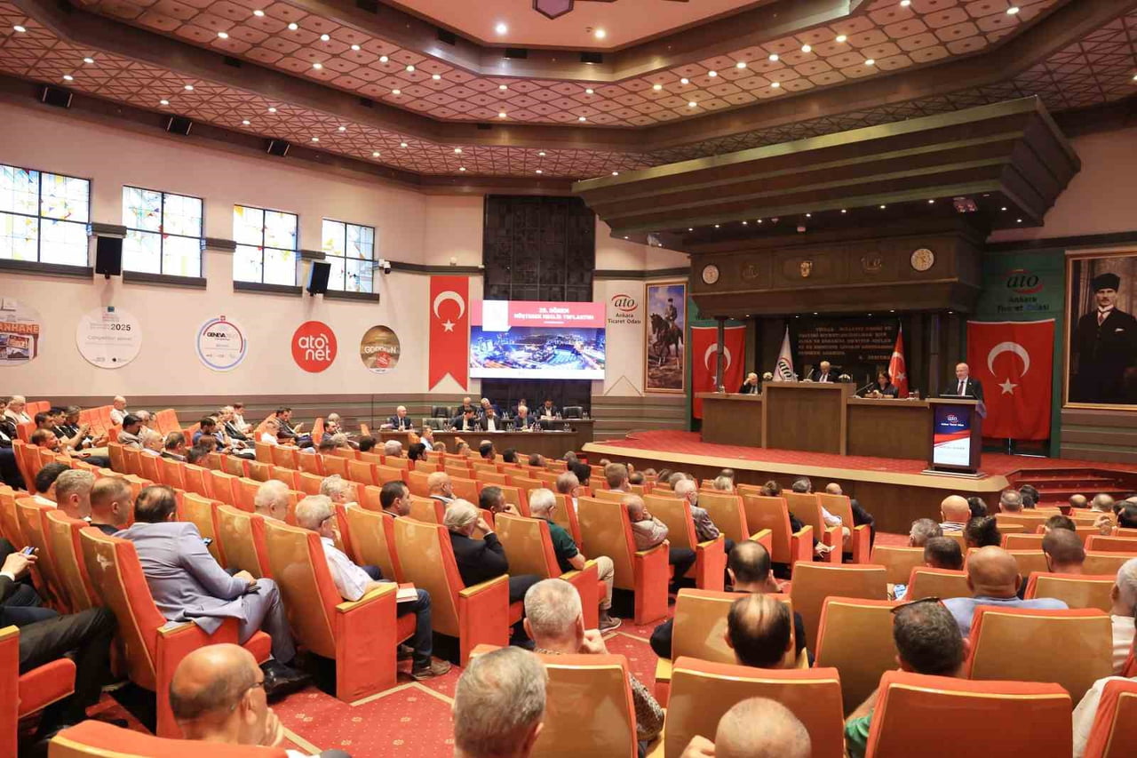 ATO'NUN 29. DÖNEM HAZİRAN AYI OLAĞAN MÜŞTEREK MECLİS TOPLANTISI, MECLİS BAŞKANI MUSTAFA DERYAL...