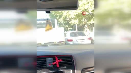 Avcılar'da trafik tartışması kameraya yansıdı
