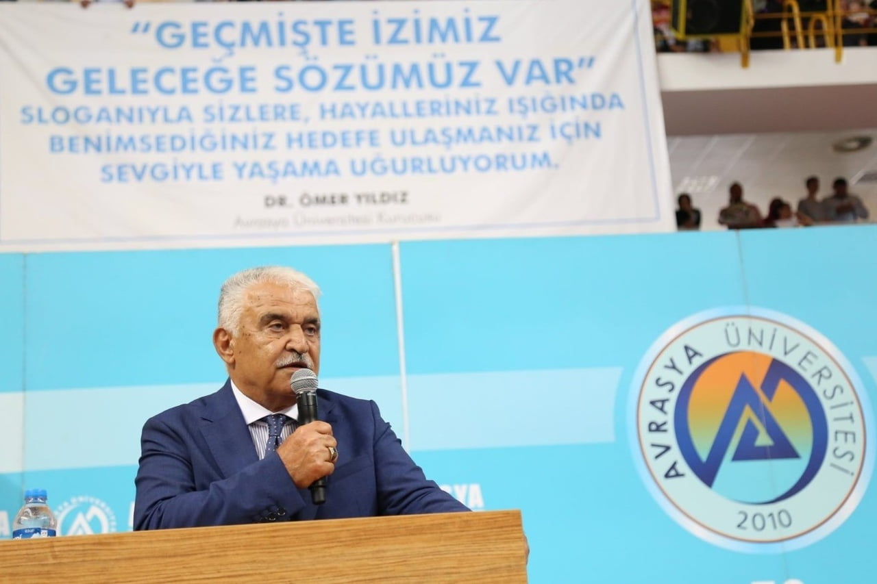 AVRASYA ÜNİVERSİTESİ MÜTEVELLİ HEYET BAŞKANI ÖMER YILDIZ,