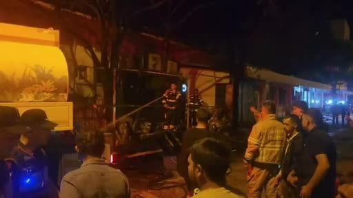 Avşa Adası'nda depoda çıkan yangın söndürüldü