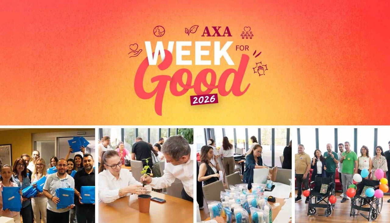 AXA GRUBU'NUN DÜNYA GENELİNDE FAALİYET GÖSTERDİĞİ TÜM ÜLKELERDE HER YIL DÜZENLEDİĞİ AXA İYİLİK...