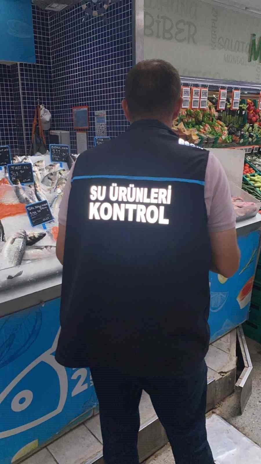 AYDIN'IN DİDİM İLÇESİNDE, İLÇE TARIM VE ORMAN MÜDÜRLÜĞÜ SU ÜRÜNLERİ KONTROL EKİPLERİ TARAFINDAN...