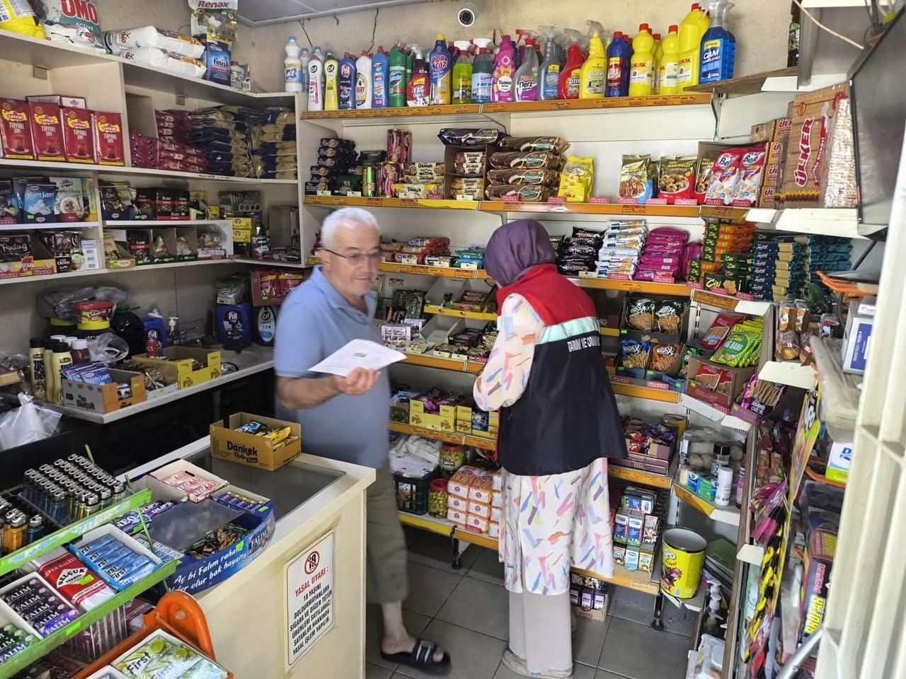 AYDIN'IN KÖŞK İLÇESİNDE, HALK SAĞLIĞININ KORUNMASI VE GÜVENİLİR GIDA ARZININ SAĞLANMASI AMACIYLA...