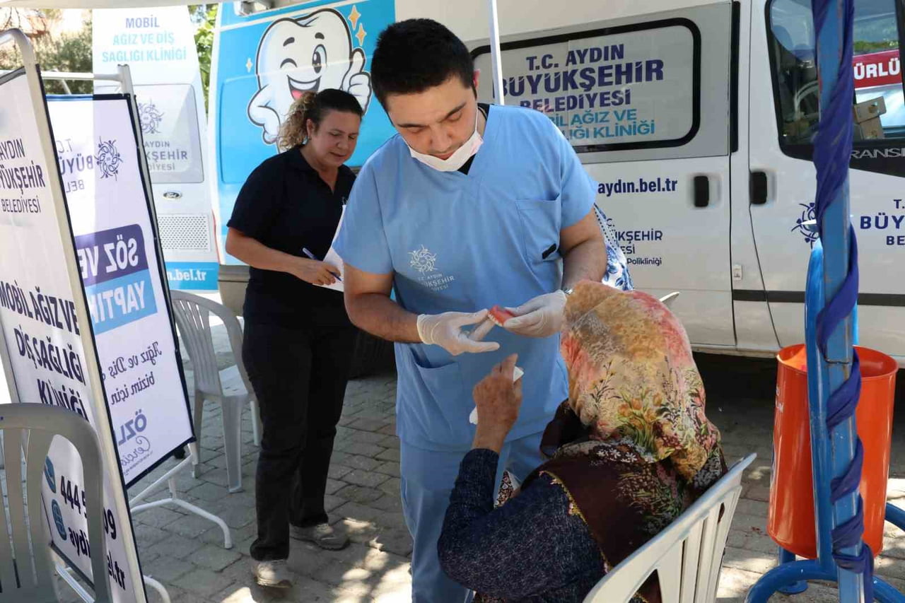 AYDIN BÜYÜKŞEHİR BELEDİYESİ'NİN MOBİL AĞIZ VE DİŞ SAĞLIĞI KLİNİKLERİ, EFELER, DİDİM VE...