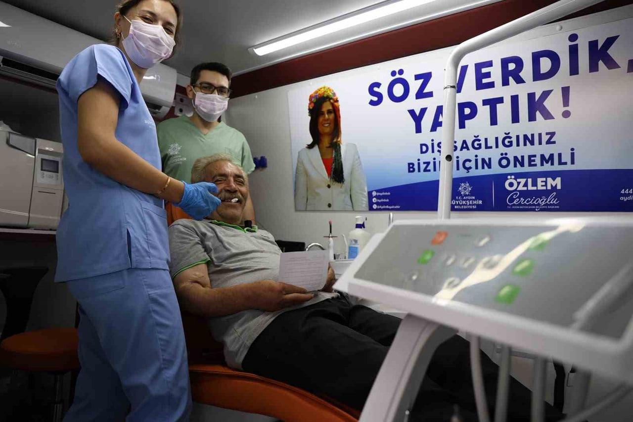 AYDIN BÜYÜKŞEHİR BELEDİYESİ'NİN MOBİL AĞIZ VE DİŞ SAĞLIĞI KLİNİKLERİ, GERMENCİK, KARACASU VE...