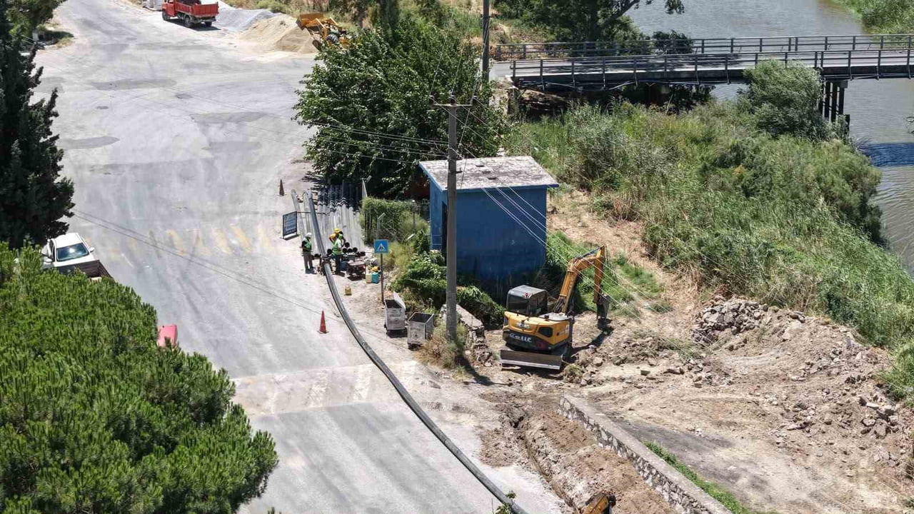 AYDIN BÜYÜKŞEHİR BELEDİYESİ VE ASKİ GENEL MÜDÜRLÜĞÜ TARAFINDAN SÖKE'NİN SARIKEMER MAHALLESİ'NDE...