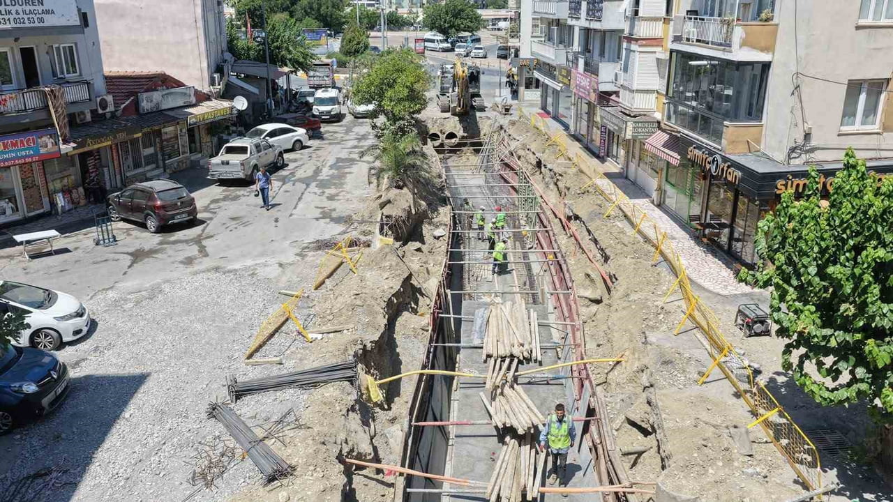 AYDIN BÜYÜKŞEHİR’DEN SÖKE’DE ALTYAPI YATIRIMI