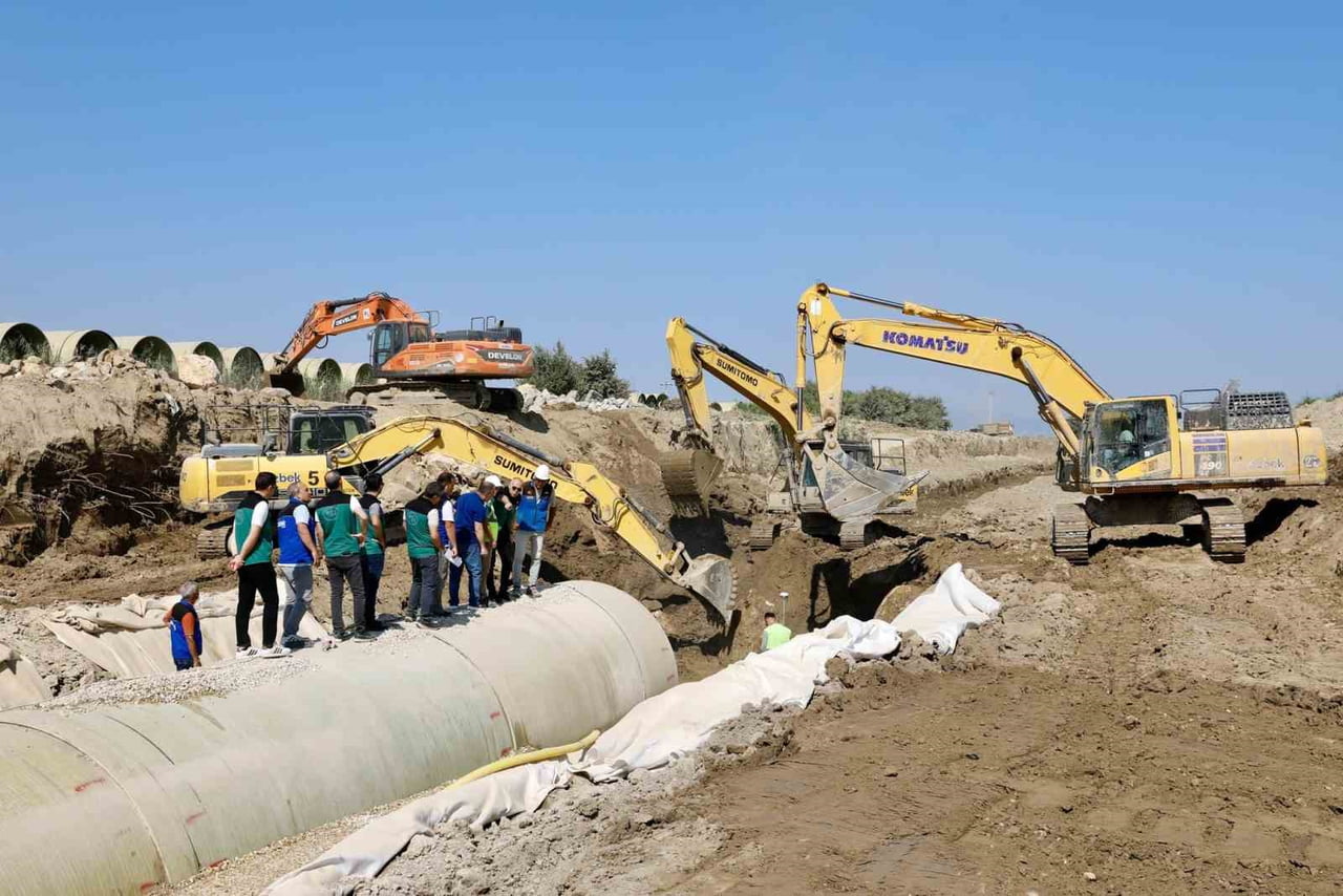 AYDIN’IN KOÇARLI İLÇESİNDE 146 BİN 40 DEKAR TARIM ARAZİSİNİN SULAMASINA HİZMET VERECEK OLAN...