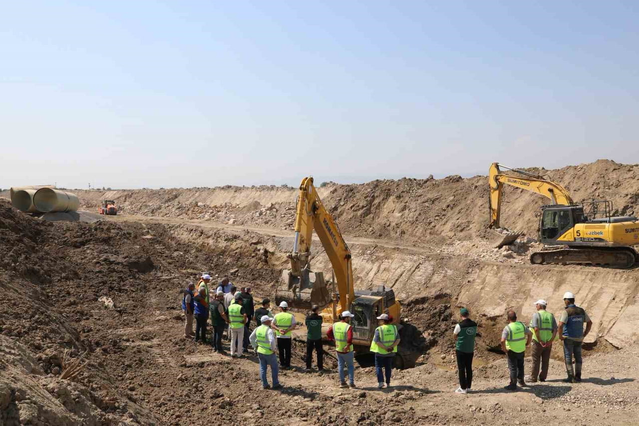 AYDIN’IN KOÇARLI İLÇESİNDE 146 BİN 40 DEKAR TARIM ARAZİSİNİN SULAMASINA HİZMET VERECEK OLAN...