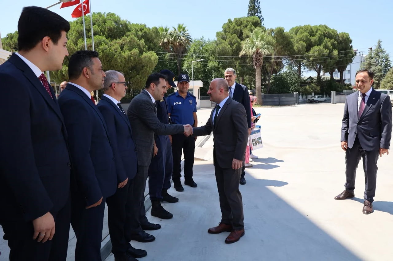 AYDIN VALİSİ DR. OSMAN VAROL, İLÇE PROGRAMI KAPSAMINDA KARPUZLU'YU ZİYARET EDEREK KAYMAKAMLIKTA...
