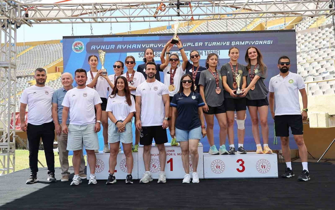 AYNUR AYHAN YÜRÜYÜŞ KULÜPLER TÜRKİYE KUPASI'NDA MÜCADELE EDEN MANİSA BÜYÜKŞEHİR BELEDİYESPOR...