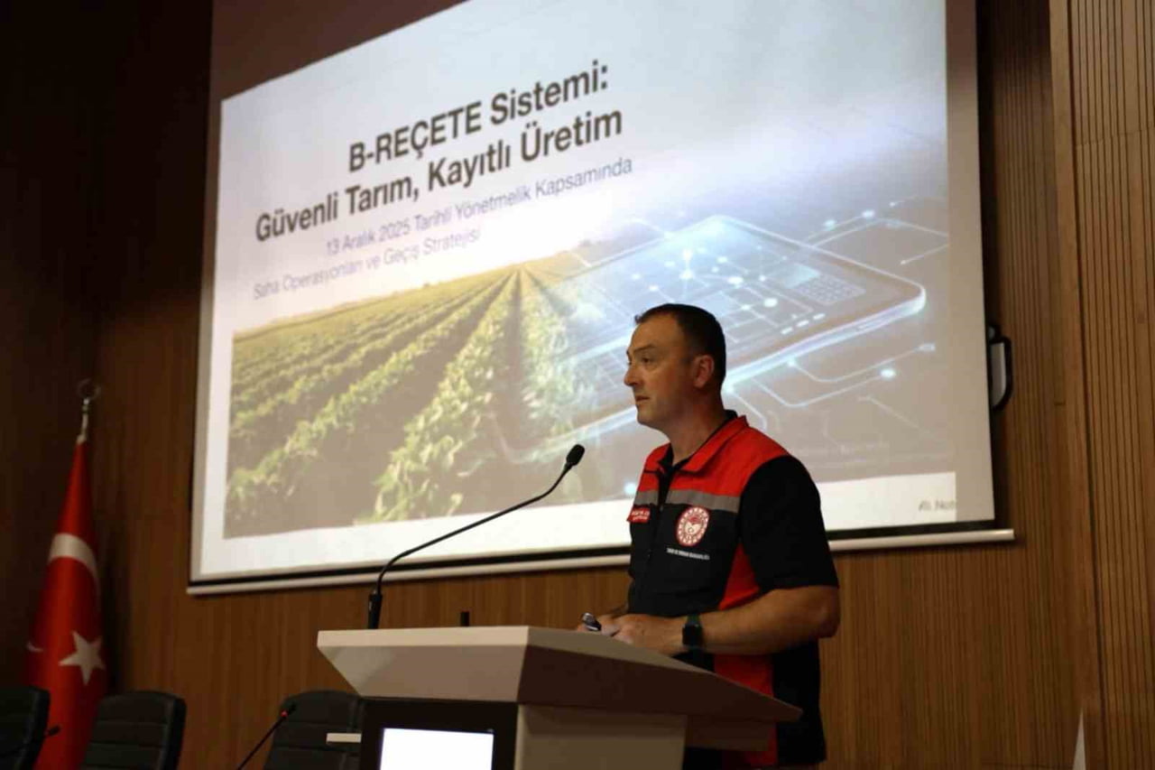 B-REÇETE SİSTEMİ HAKKINDA BİLGİLENDİRME TOPLANTISI GERÇEKLEŞTİRİLDİ