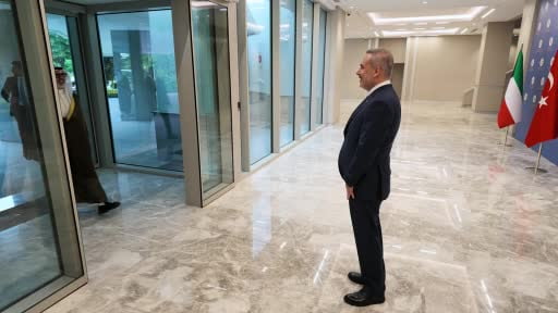 Bakan Fidan, Kuveytli mevkidaşı ile bir araya geldi