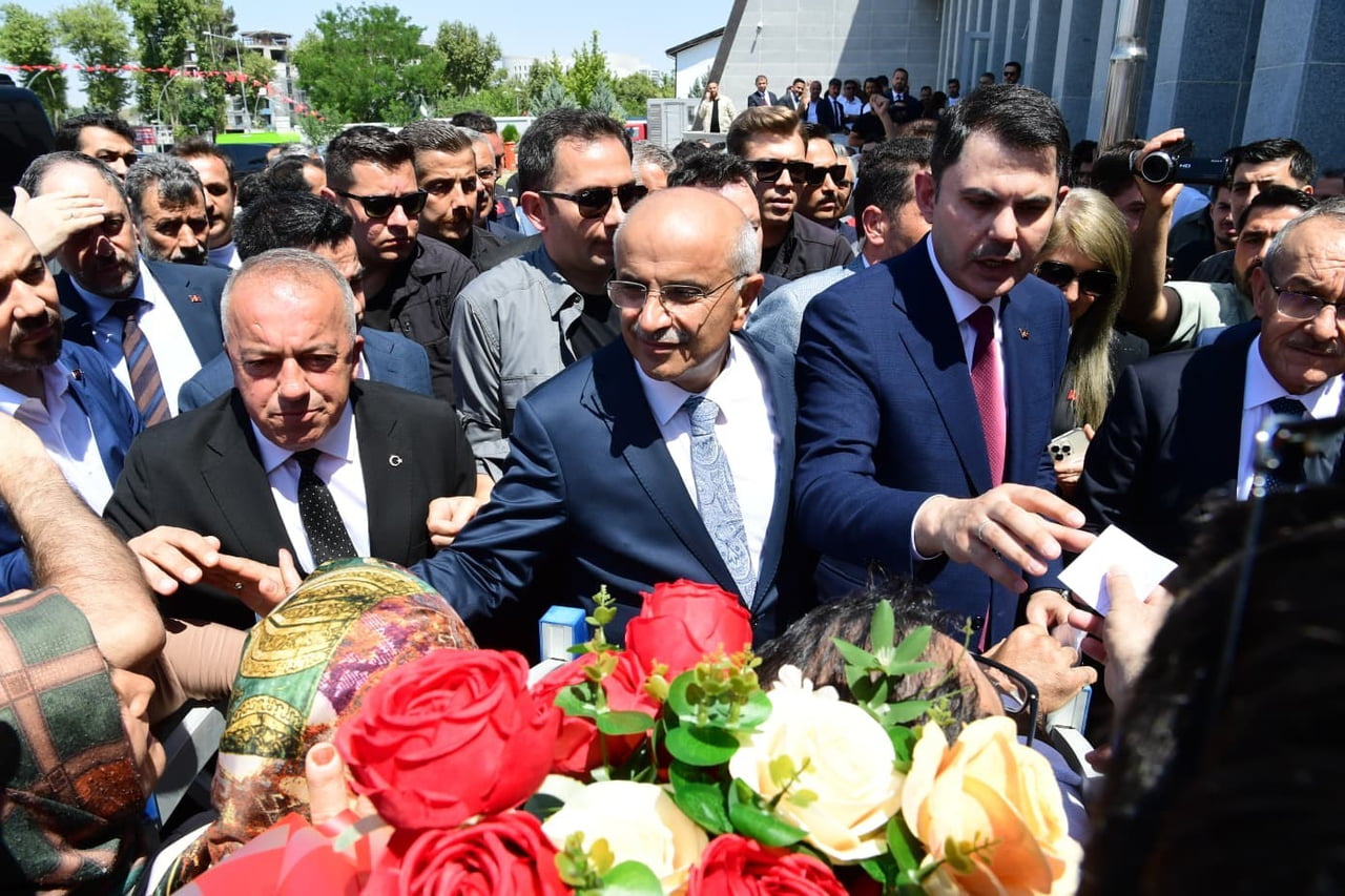 BAKAN MURAT KURUM'A BÜYÜKŞEHİR BELEDİYE BAŞKANI SAMİ ER EŞLİK ETTİ