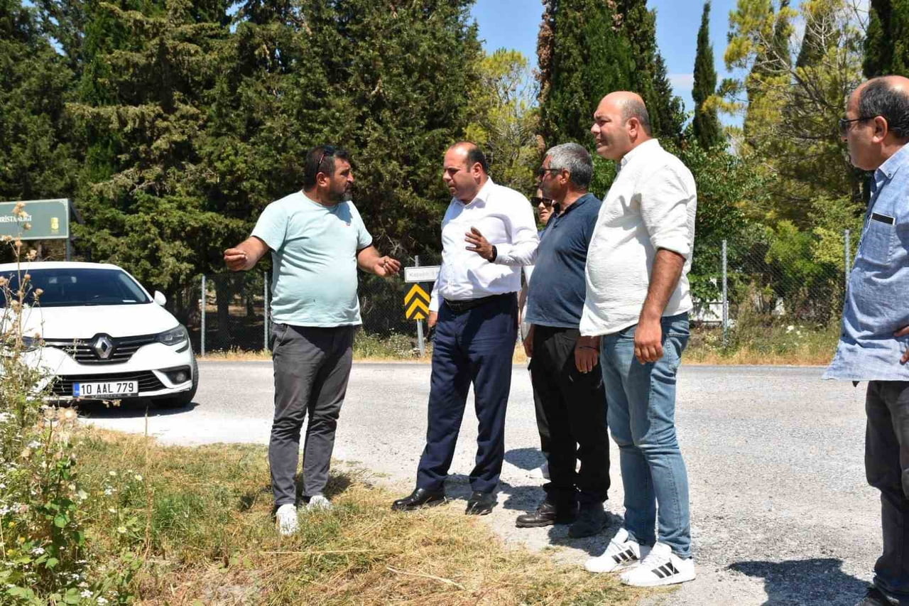 BALIKESİR BÜYÜKŞEHİR’DEN KIRSAL MAHALLELERE YAKIN İLGİ
