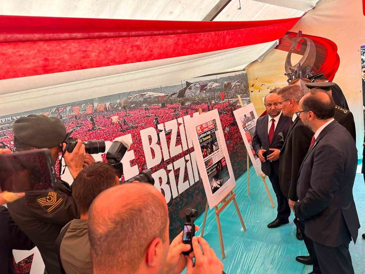 BASIN İLAN KURUMU (BİK) TARAFINDAN 15 TEMMUZ DEMOKRASİ VE MİLLİ BİRLİK GÜNÜ ETKİNLİKLERİ...