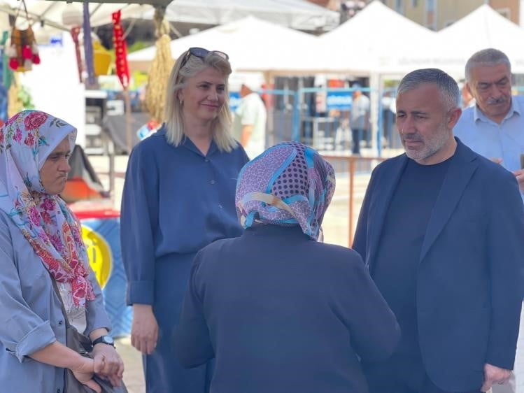 BAŞKAN YILDIRIM, GÖLPAZARI'NDA VATANDAŞLAR İLE BULUŞTU