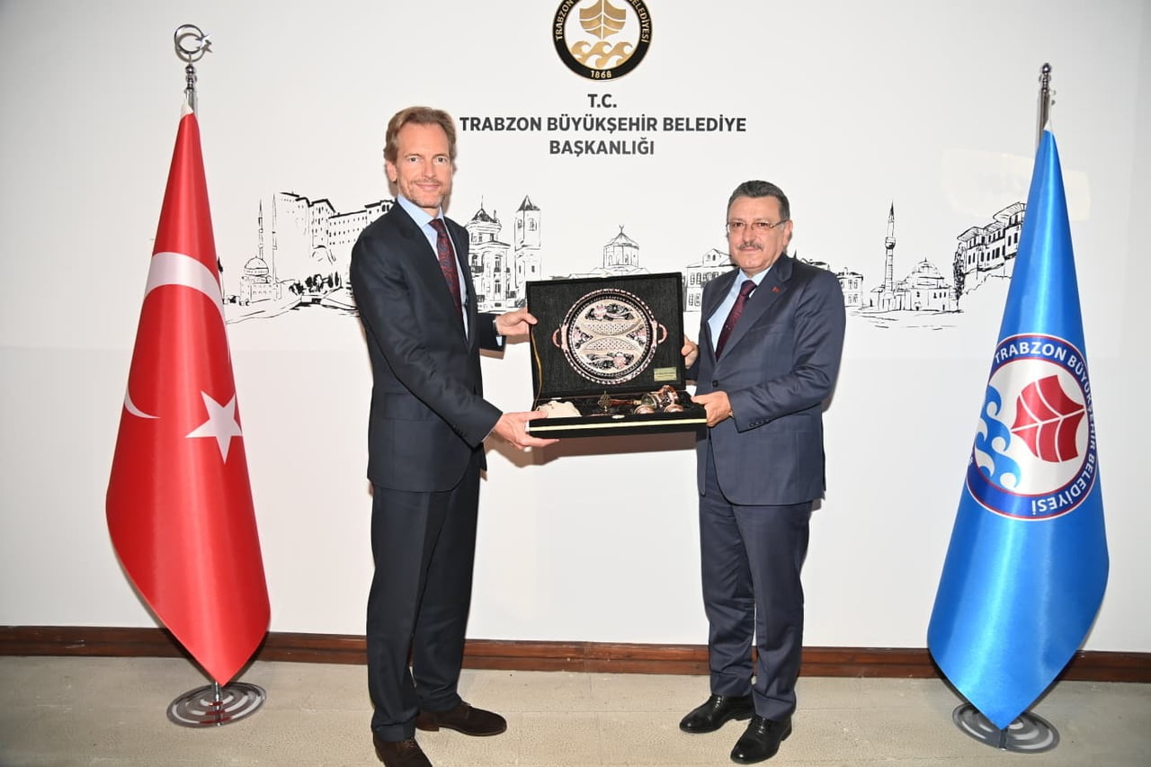 BELÇİKA'NIN ANKARA BÜYÜKELÇİSİ HENDRİK VAN DE VELDE, FINDIK ÜRETİMİ VE BALIKÇILIĞIN KARADENİZ...