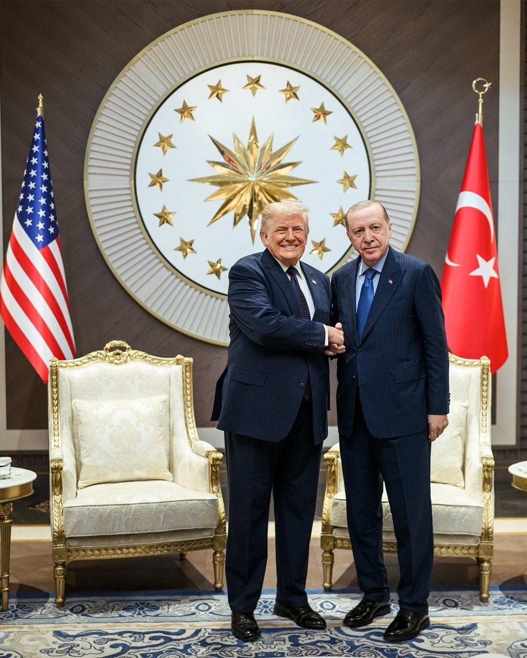 BEYAZ SARAY, ABD BAŞKANI DONALD TRUMP İLE CUMHURBAŞKANI RECEP TAYYİP ERDOĞAN’IN ANKARA’DAKİ NATO...