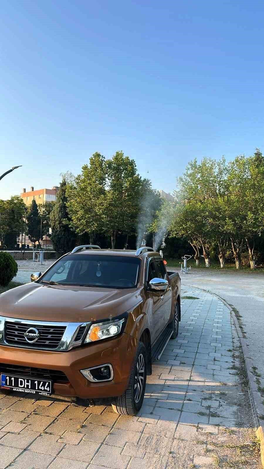BİLECİK'TE HAŞERELERE KARŞI İLAÇLAMA MESAİSİ