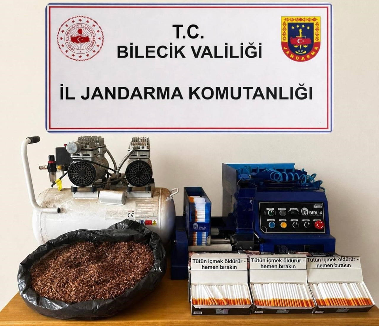 BİLECİK’TE 3 BİN 200 KAÇAK MAKARON ELE GEÇİRİLDİ: 7 ŞÜPHELİ HAKKINDA SORUŞTURMA...
