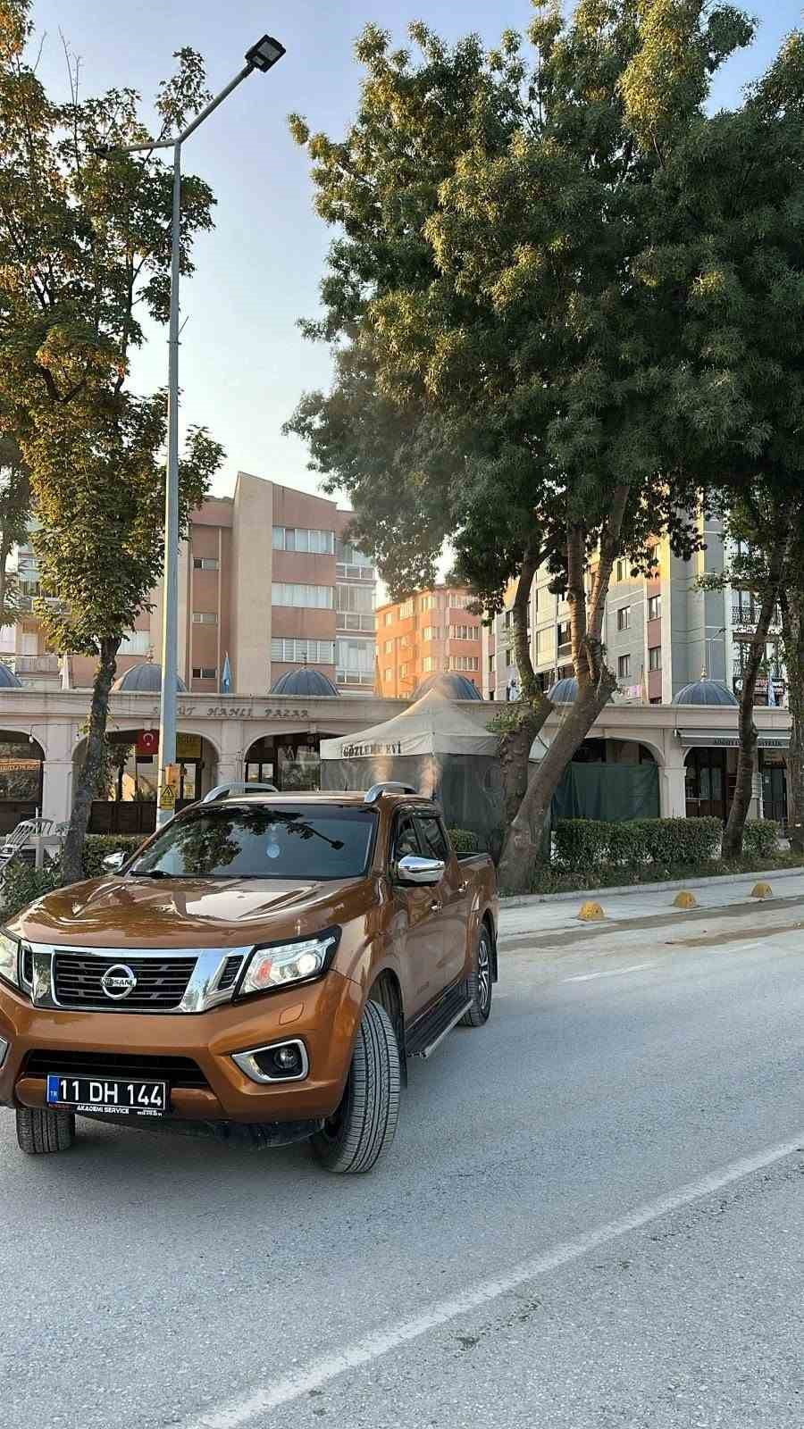 BİLECİK’TE HAŞERELERE KARŞI İLAÇLAMA ÇALIŞMASI
