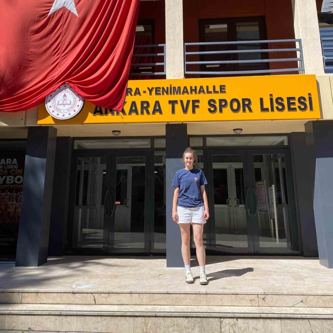 BİLECİKLİ SPORCU AYŞE BEREN BALCI, ANKARA TVF SPOR LİSESİ'Nİ KAZANDI.