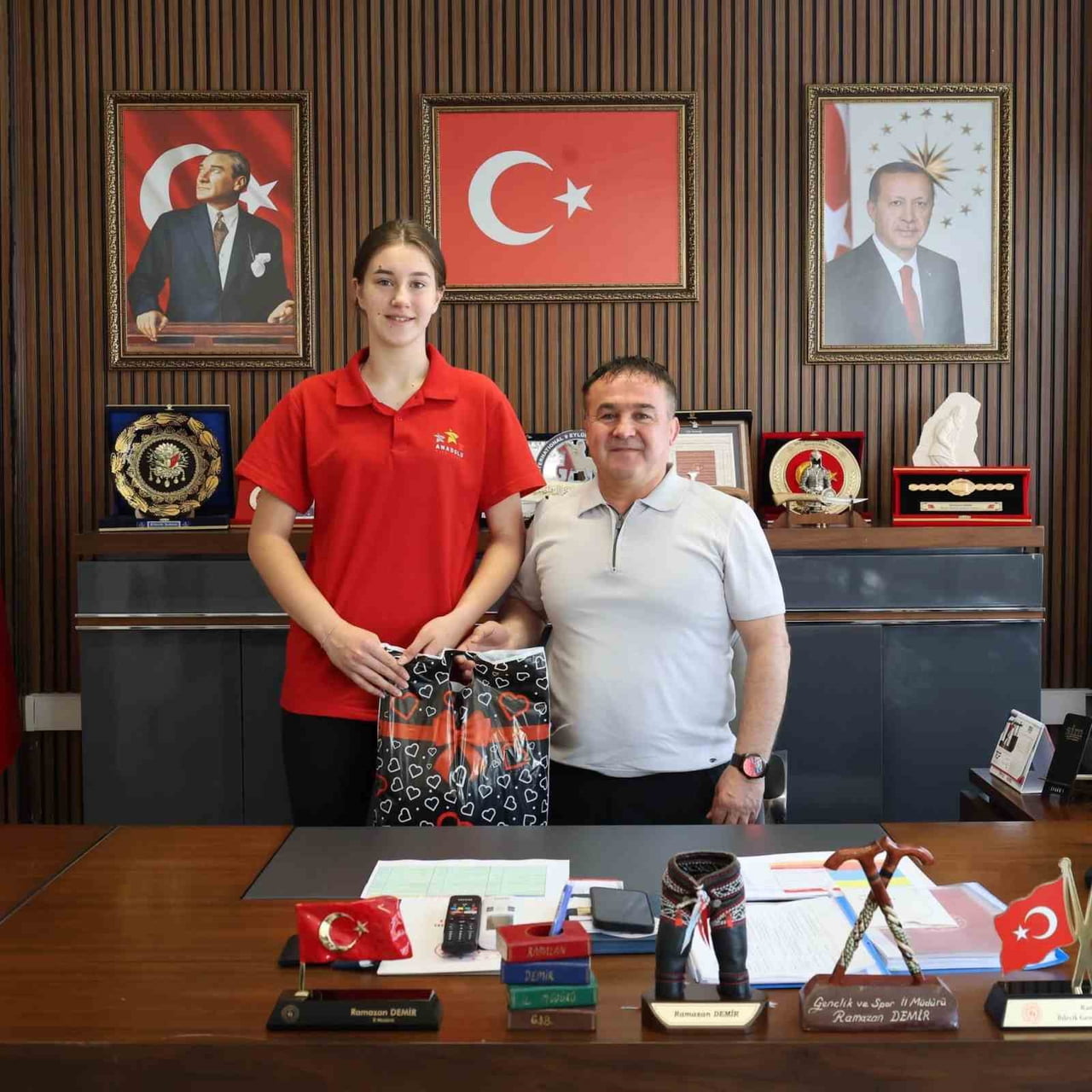 BİLECİKLİ SPORCU AYŞE BEREN BALCI, ANKARA TVF SPOR LİSESİ'Nİ KAZANDI.