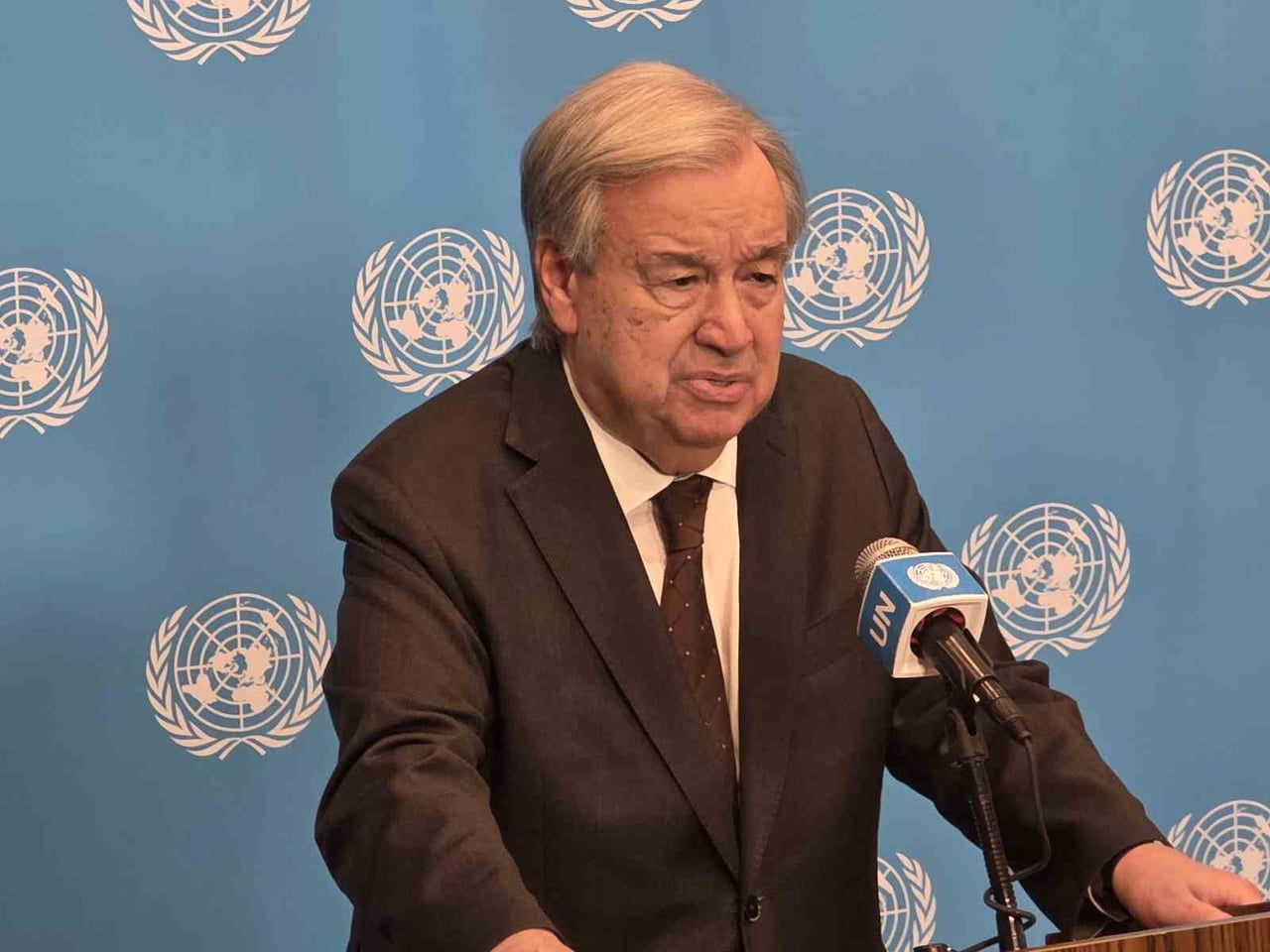 BİRLEŞMİŞ MİLLETLER (BM) GENEL SEKRETERİ ANTONİO GUTERRES'İN AÇIKLAMALARI