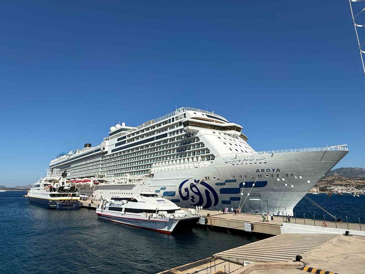 BODRUM’A KRUVAZİYER HAREKETLİLİĞİ: 3 BİN 292 YOLCU GELDİ