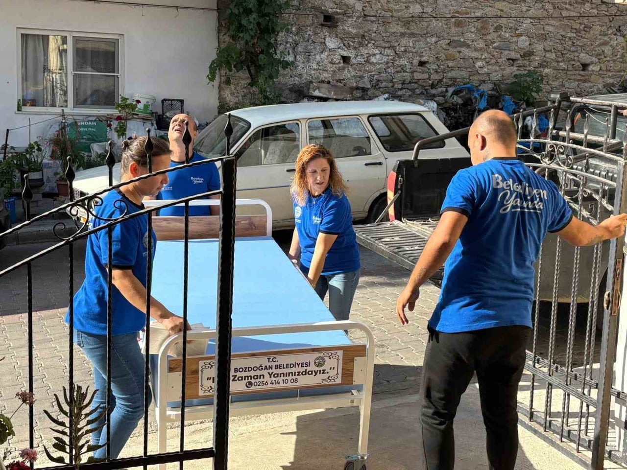 BOZDOĞAN BELEDİYESİ, SOSYAL BELEDİYECİLİK ÇALIŞMALARI KAPSAMINDA YAŞLI VE BAKIMA MUHTAÇ...