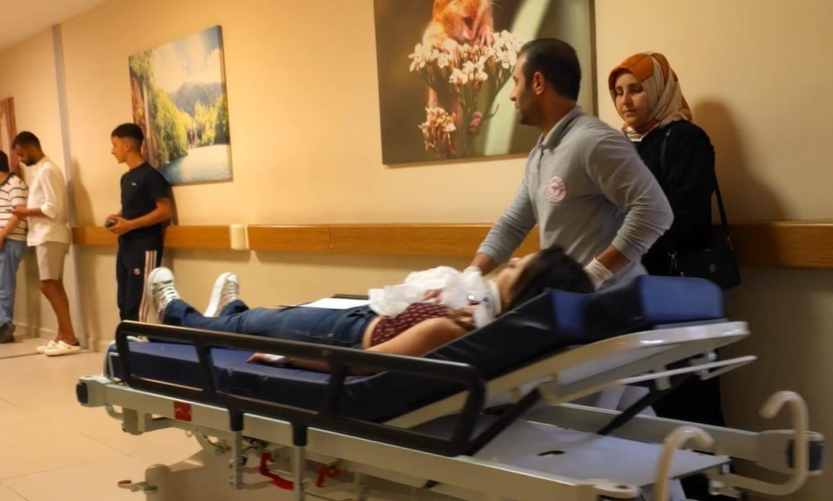 BURSA'NIN İNEGÖL İLÇESİNDE GECE SAATLERİNDE MEYDANA GELEN TRAFİK KAZASINDA KONTROLDEN ÇIKAN CİPİN...