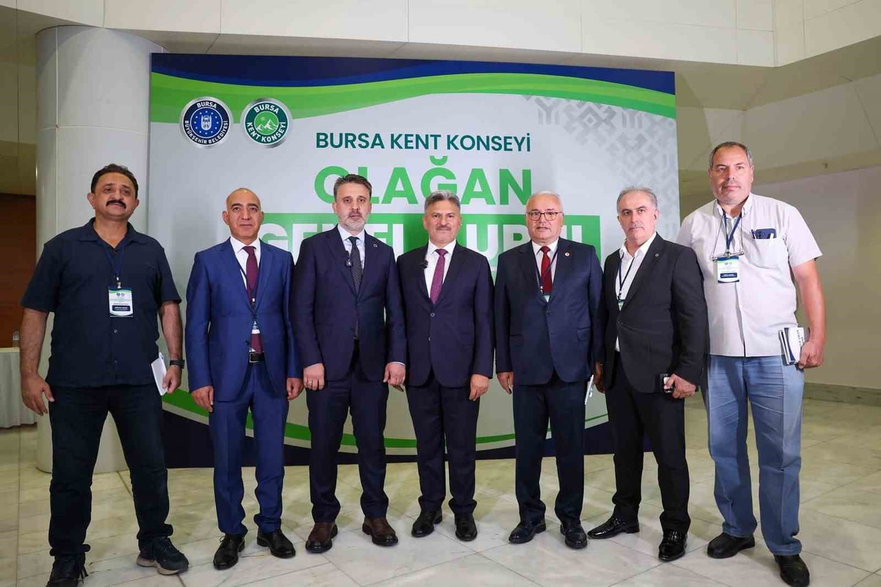 BURSA BÜYÜKŞEHİR BELEDİYESİ BAŞKAN VEKİLİ ŞAHİN BİBA, BURSA KENT KONSEYİ OLAĞAN GENEL KURULU’NDA...