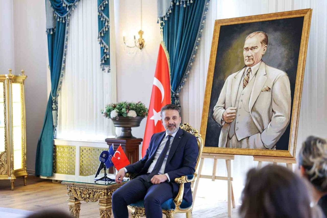 BURSA BÜYÜKŞEHİR BELEDİYESİ BAŞKAN VEKİLİ ŞAHİN BİBA, BÜYÜKŞEHİR BELEDİYESİ ADINA BURSA KÜLTÜR...