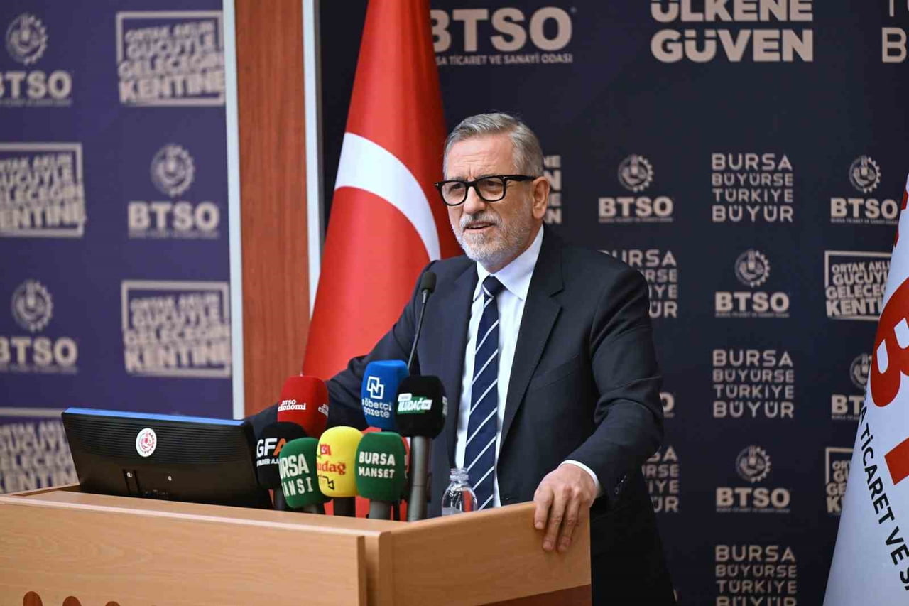 BURSA TİCARET VE SANAYİ ODASI (BTSO) YÖNETİM KURULU BAŞKANI İBRAHİM BURKAY, TEKNOSAB GENİŞLEME...