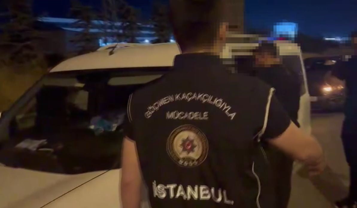 BÜYÜKÇEKMECE TEM OTOYOLU ÜZERİNDE POLİS EKİPLERİNCE GERÇEKLEŞTİRİLEN OPERASYONDA, YASA DIŞI...