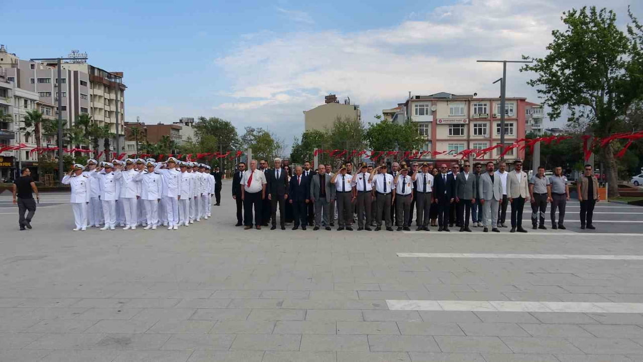 ÇANAKKALE'DE 1 TEMMUZ DENİZCİLİK VE KABOTAJ BAYRAMI'NIN 100'ÜNCÜ YIL DÖNÜMÜ, DÜZENLENEN TÖRENLE...