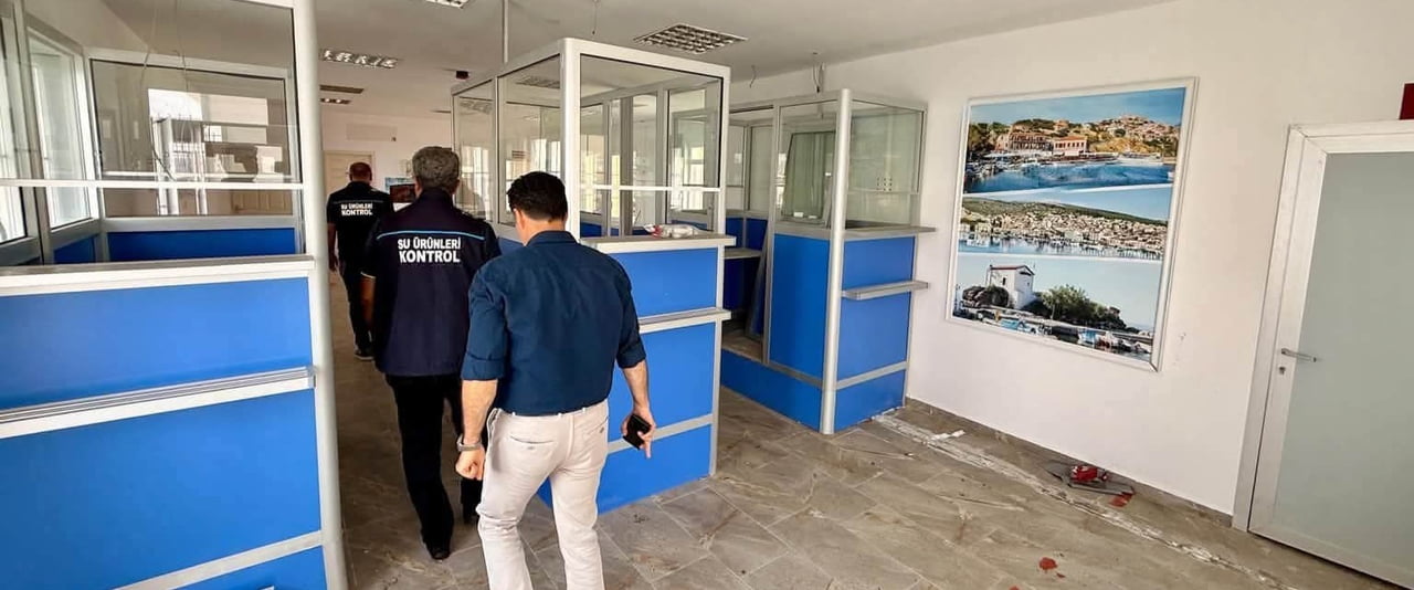ÇANAKKALE'NİN AYVACIK İLÇESİNDE YAPIMI DEVAM EDEN ÇANAKKALE KUZEY EGE KONTROL VE DENETİM...
