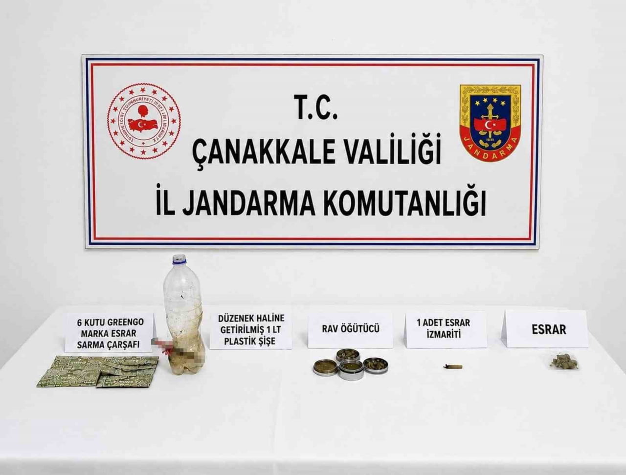 ÇANAKKALE İL JANDARMA KOMUTANLIĞINCA UYUŞTURUCU VE UYARICI MADDE İLE MÜCADELE ÇALIŞMALARI...