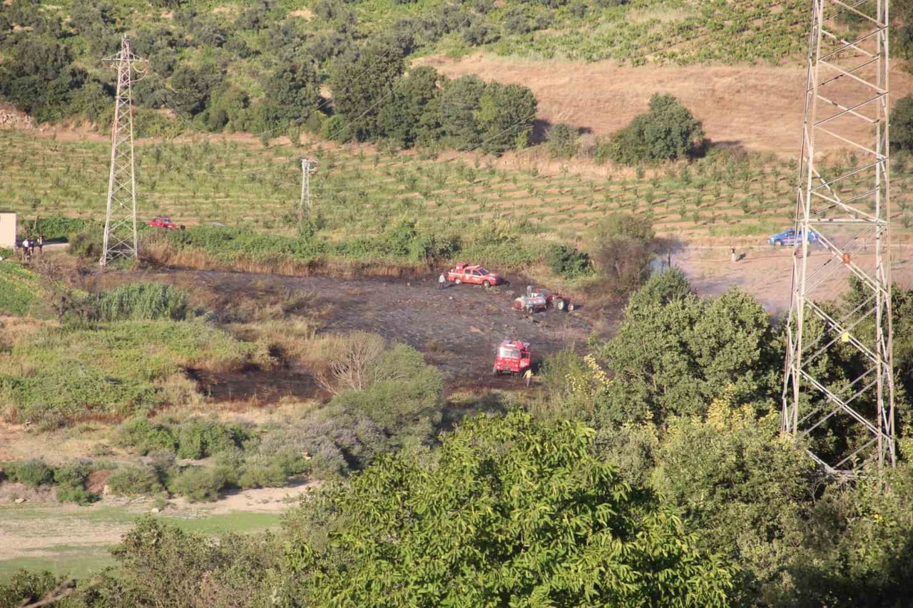 ÇANAKKALE’NİN BAYRAMİÇ İLÇESİNDE TARIM ARAZİSİNDE BAŞLAYAN YANGINA ORMAN BÖLGE MÜDÜRLÜĞÜ...