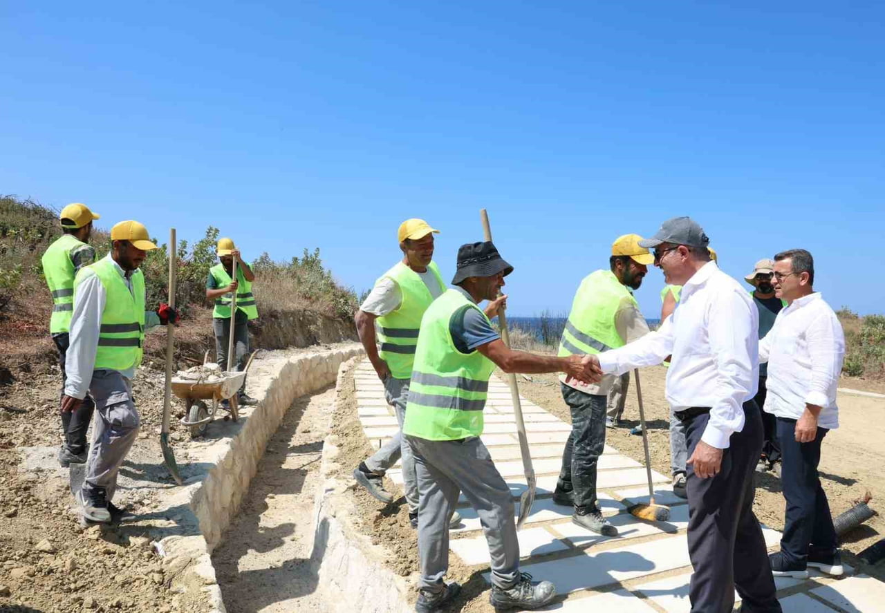 ÇANAKKALE VALİSİ ÖMER TORAMAN ÇALIŞMALARI DENETLEDİ