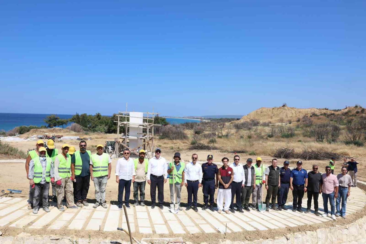 ÇANAKKALE VALİSİ ÖMER TORAMAN ÇALIŞMALARI DENETLEDİ