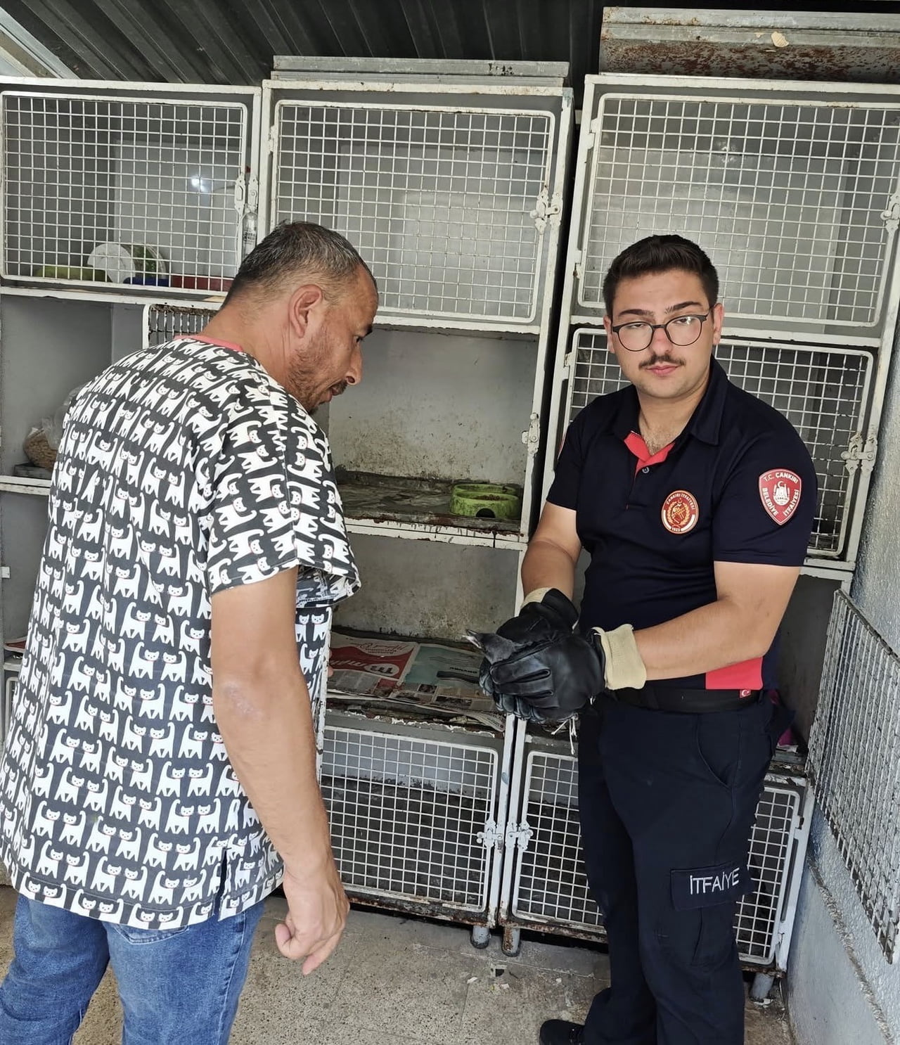 ÇANKIRI’DA YARALI HALDE BULUNAN KARGA KORUMA ALTINA ALINDI.